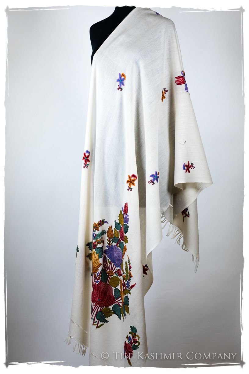 Française Bouquet de Roses Joséphine Provence Shawl