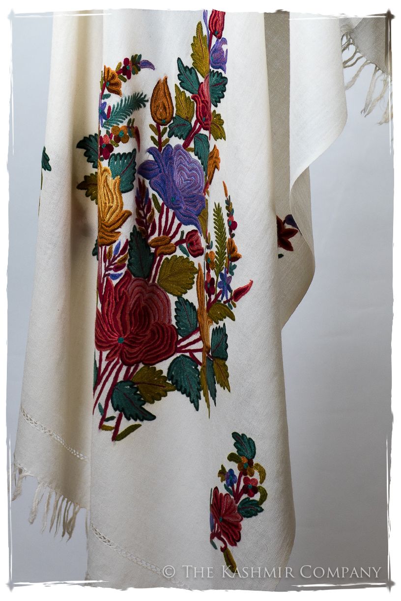 Française Bouquet de Roses Joséphine Provence Shawl