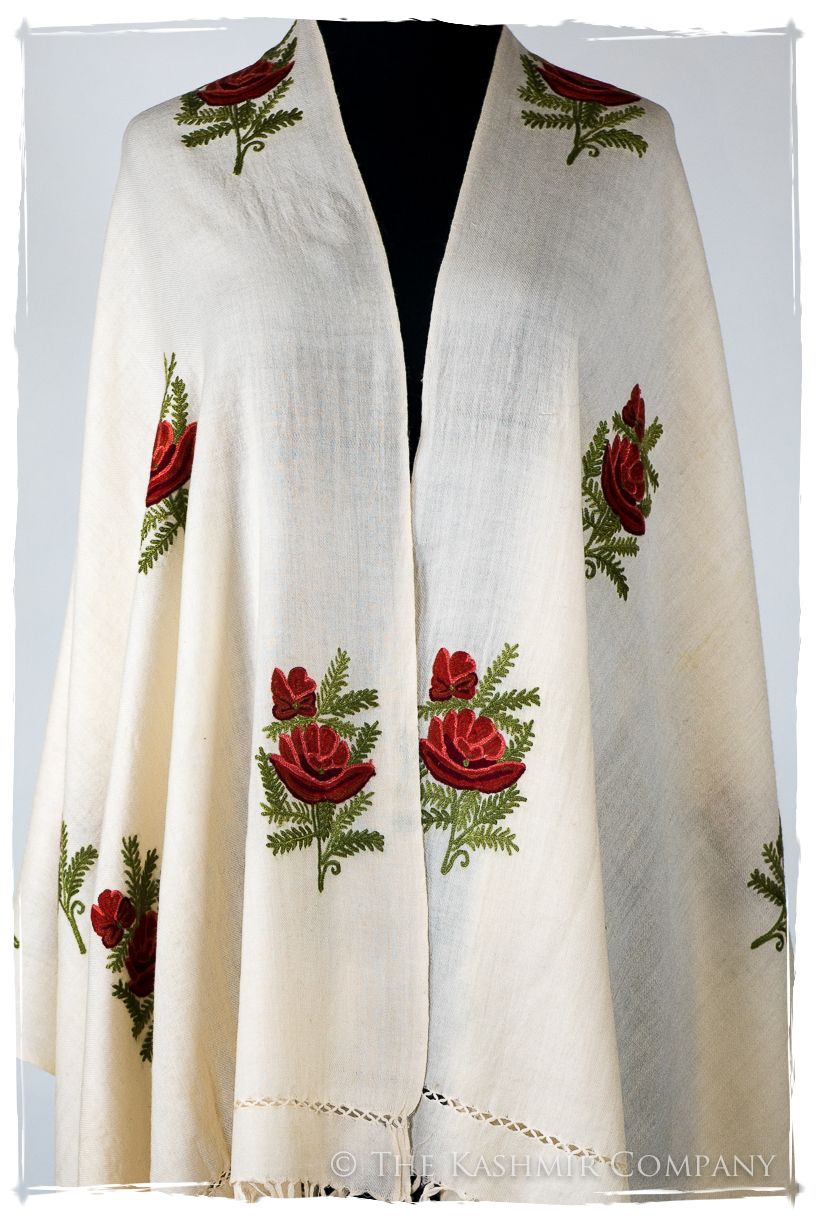 Prairiè de Roses Véronique Cannes Shawl