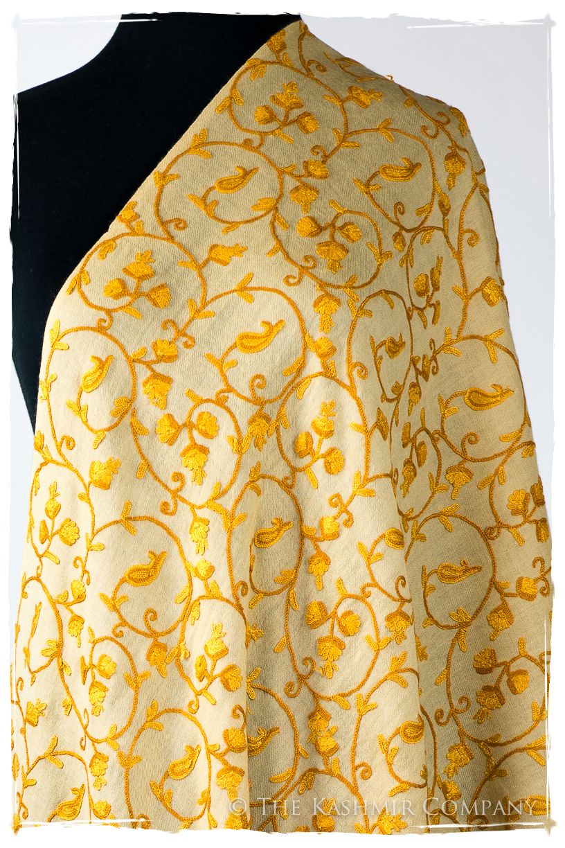 Française Yvonne Secret Garden Shawl