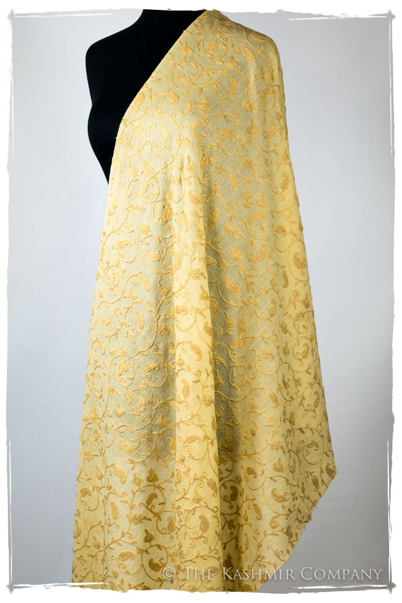 Française Yvette Secret Garden Shawl