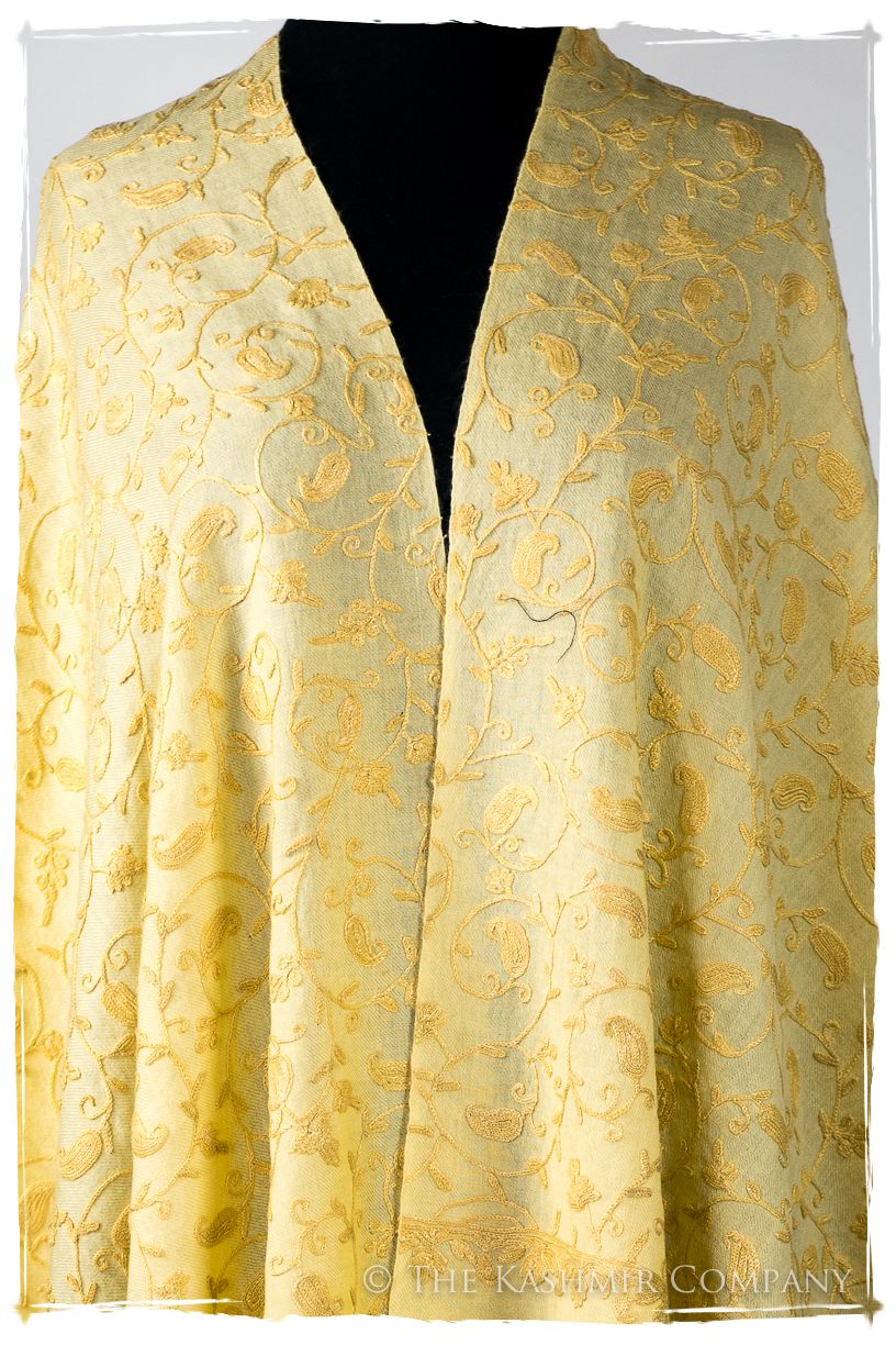 Française Yvette Secret Garden Shawl