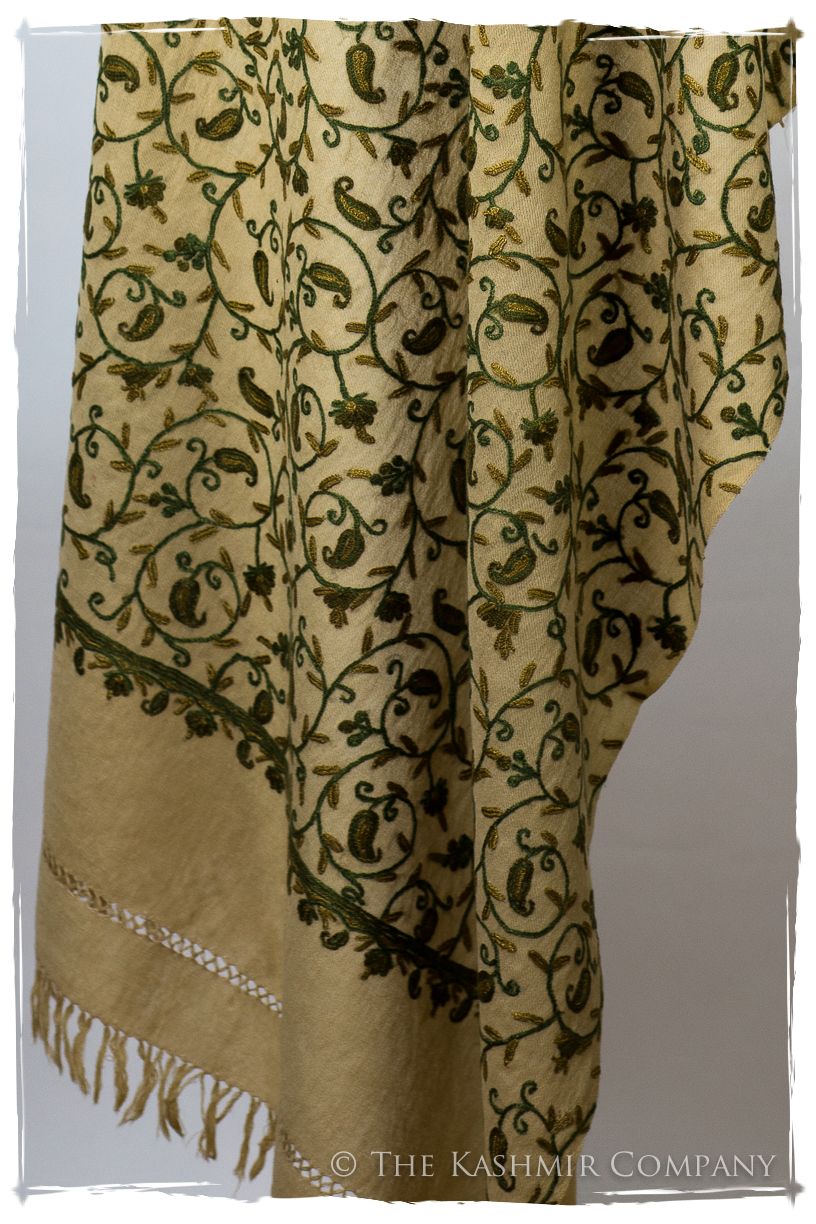Française Marguerite Secret Garden Shawl