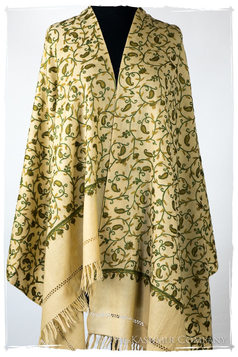 Française Marguerite Secret Garden Shawl