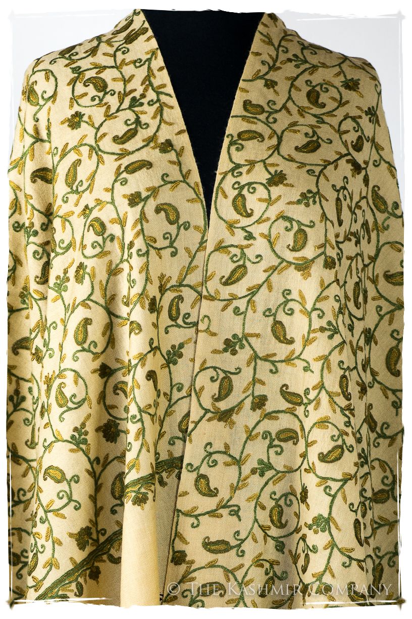 Française Marguerite Secret Garden Shawl
