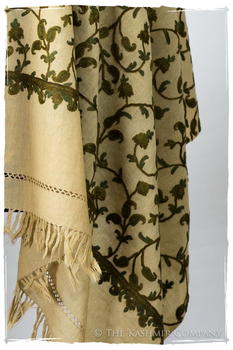 Française Marceline Secret Garden Shawl