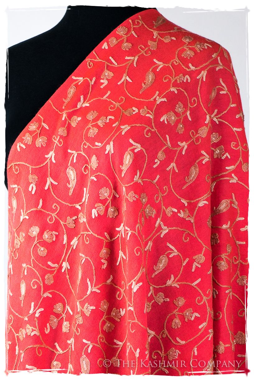 Française Germaine Secret Garden Shawl