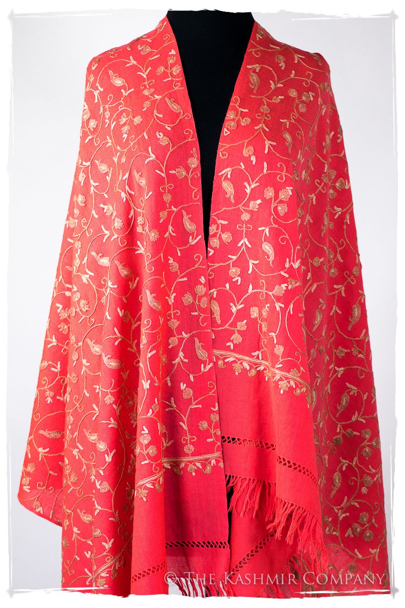 Française Germaine Secret Garden Shawl