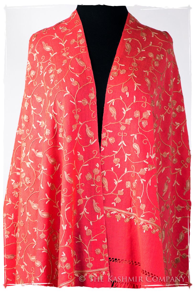 Française Germaine Secret Garden Shawl