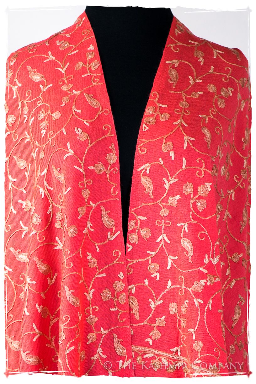 Française Germaine Secret Garden Shawl