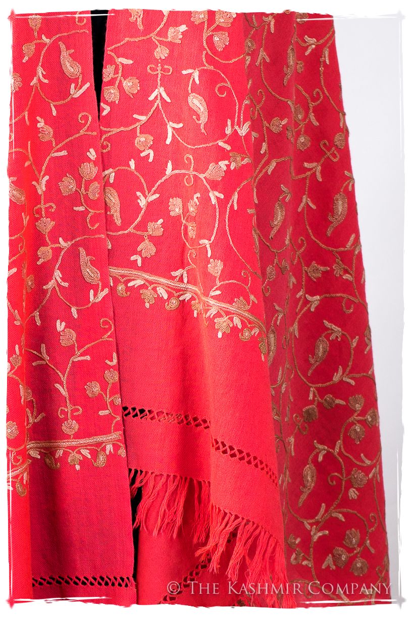 Française Germaine Secret Garden Shawl