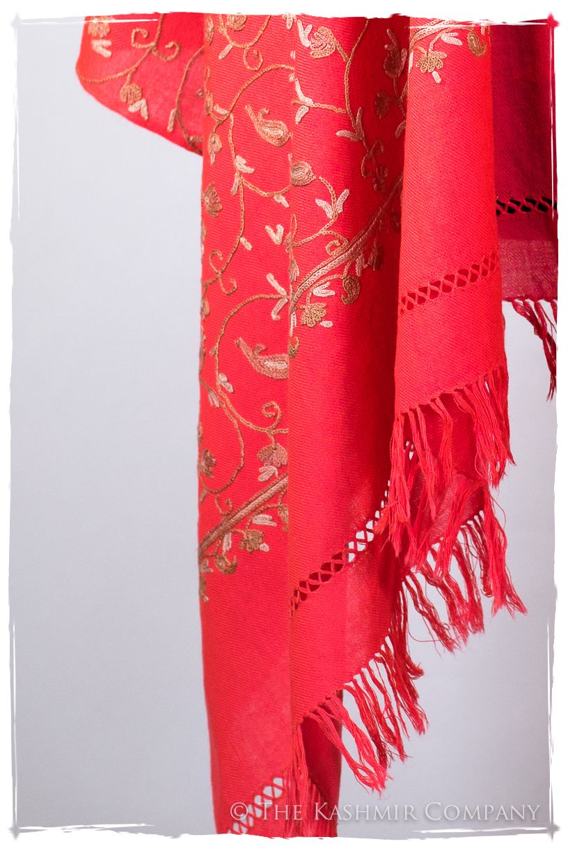 Française Germaine Secret Garden Shawl