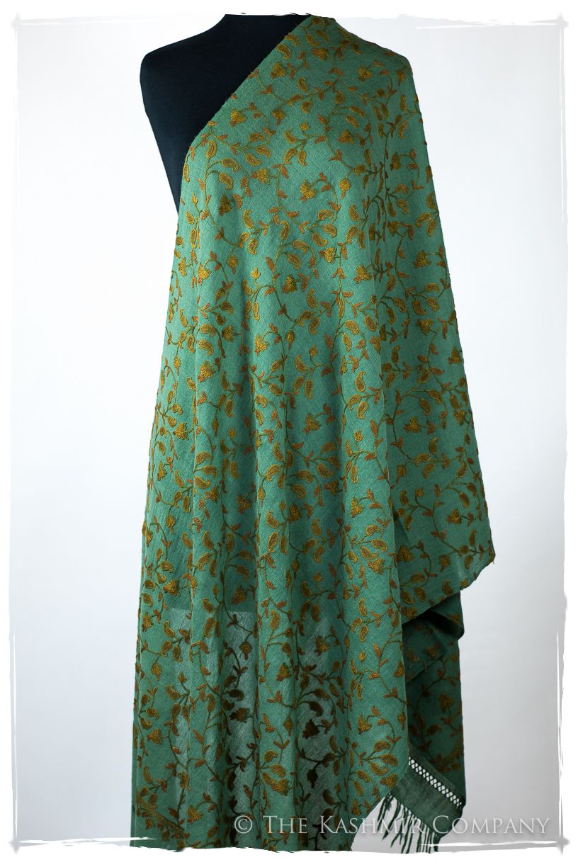 Française Félice Secret Garden Shawl