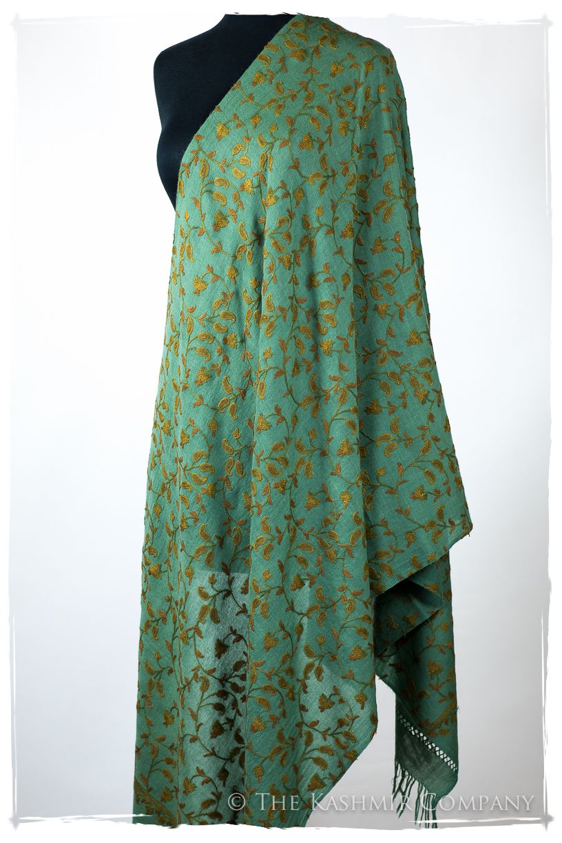 Française Félice Secret Garden Shawl