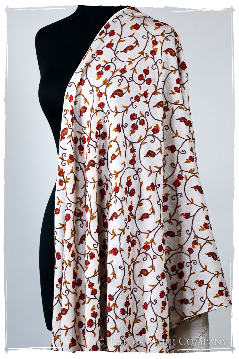 Française Maëlle Secret Garden Shawl