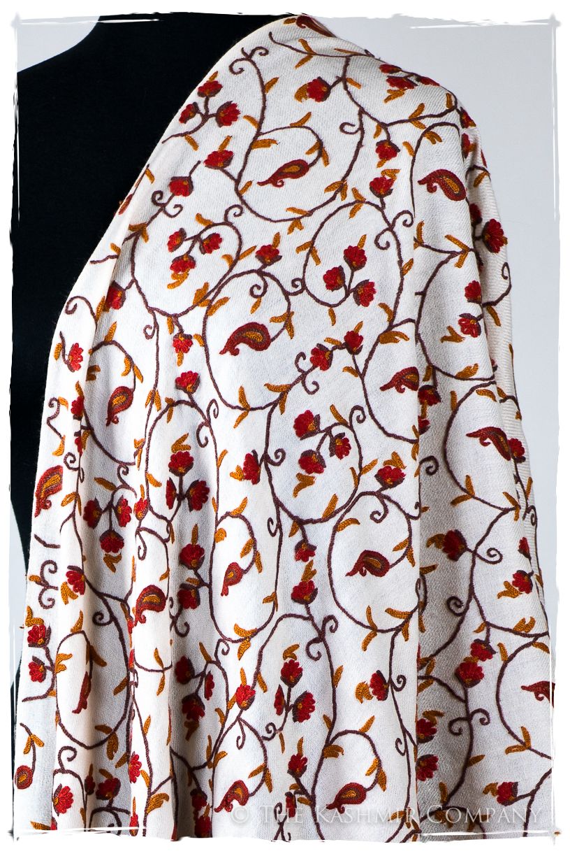 Française Maëlle Secret Garden Shawl