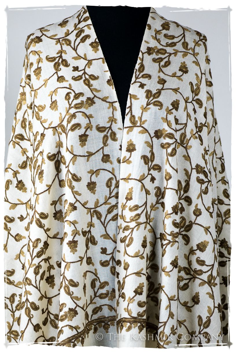Française Édelie Secret Garden Shawl