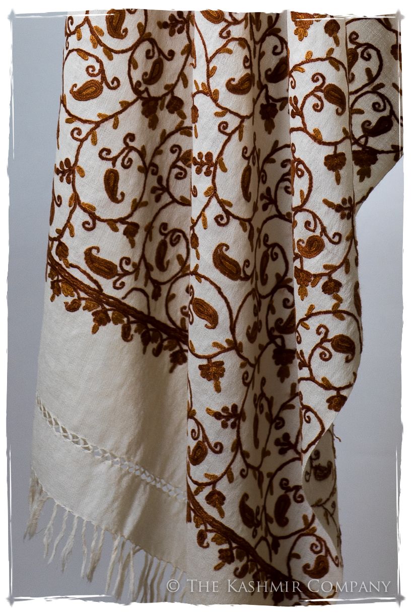 Française Eléonore Secret Garden Shawl