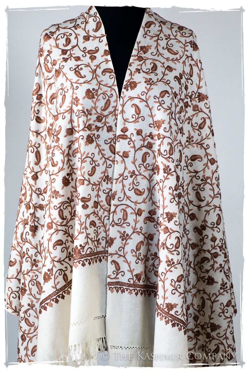 Française Étiennette Secret Garden Shawl