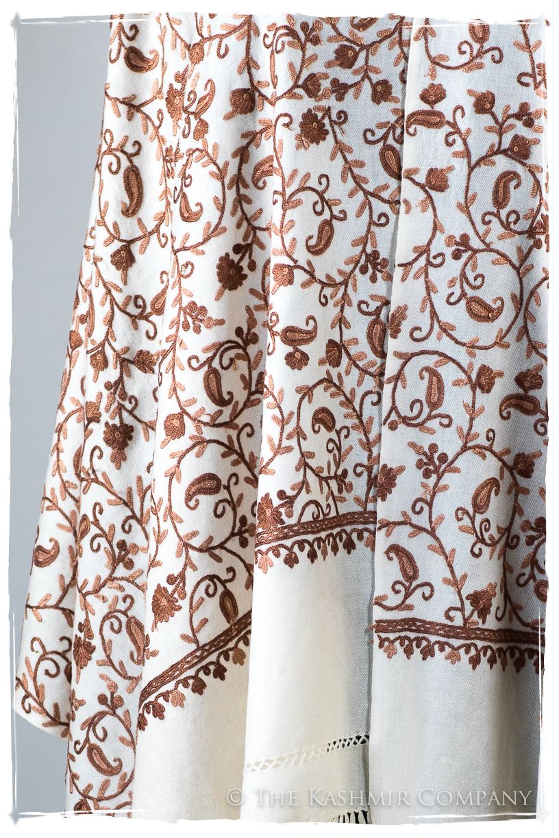 Française Étiennette Secret Garden Shawl