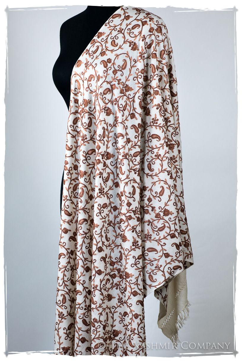Française Étiennette Secret Garden Shawl