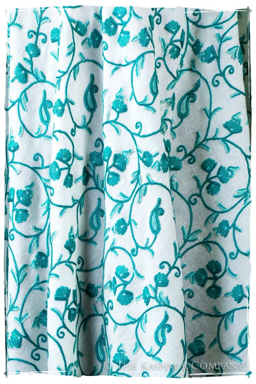 Française Clarisse Secret Garden Shawl