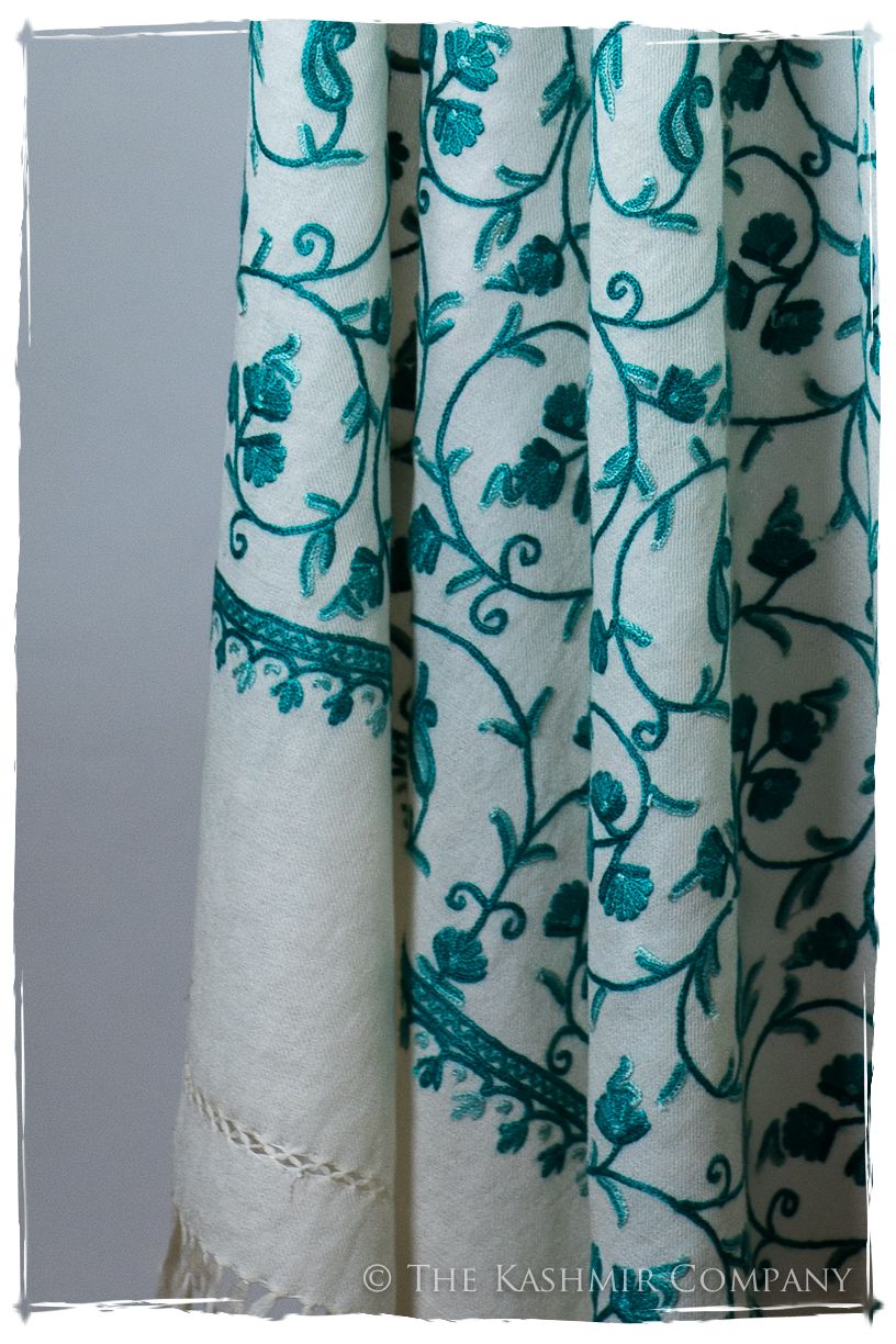 Française Clarisse Secret Garden Shawl