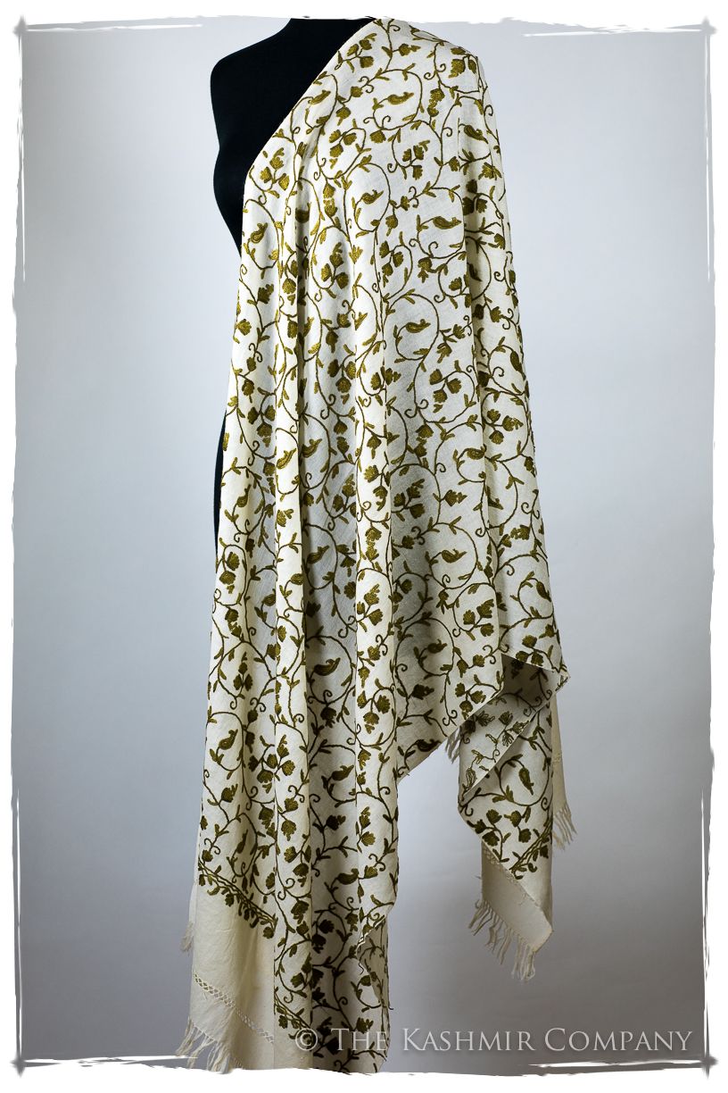 Française Henriette Secret Garden Shawl
