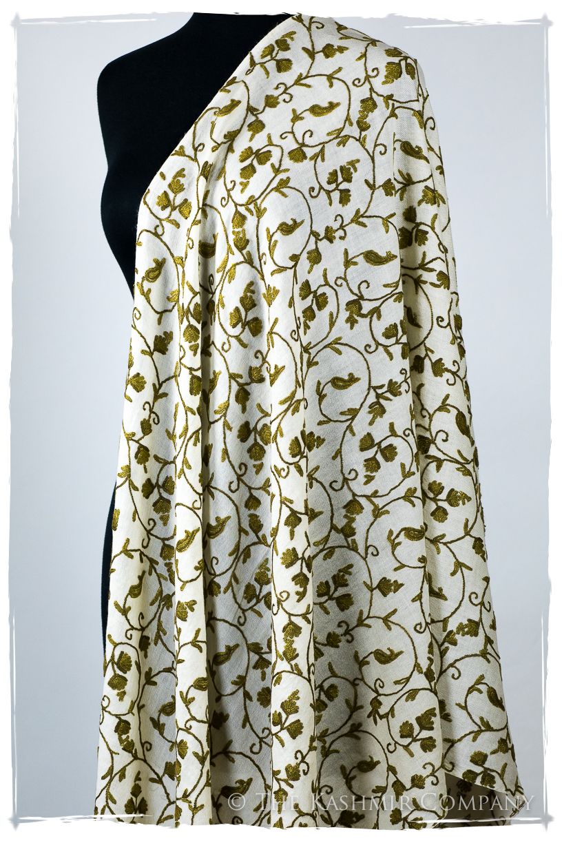 Française Henriette Secret Garden Shawl