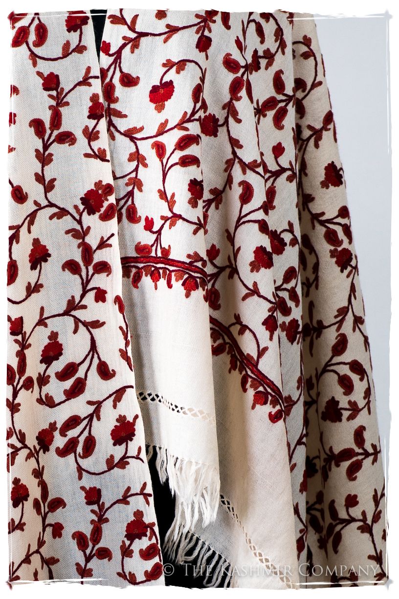 Française Marguerite Secret Garden Shawl