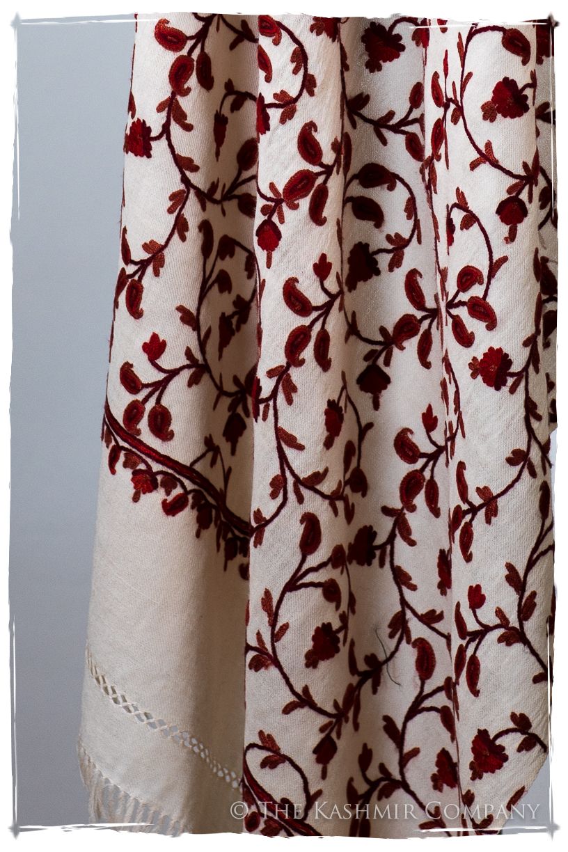 Française Marguerite Secret Garden Shawl