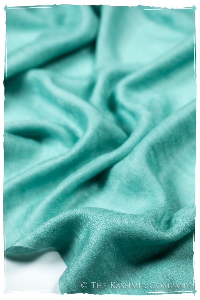 Jacquard Paisley Aquarius Cashmere Scarf