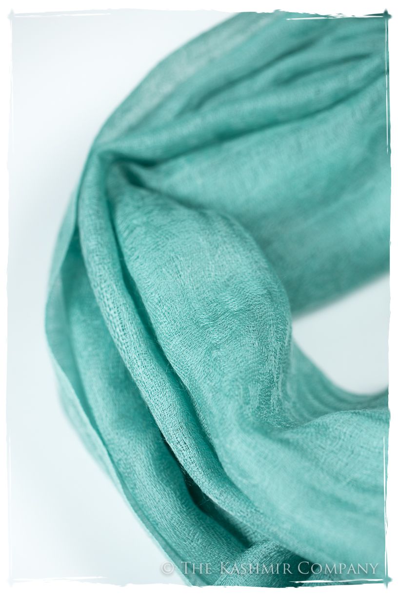 Jacquard Paisley Aquarius Cashmere Scarf