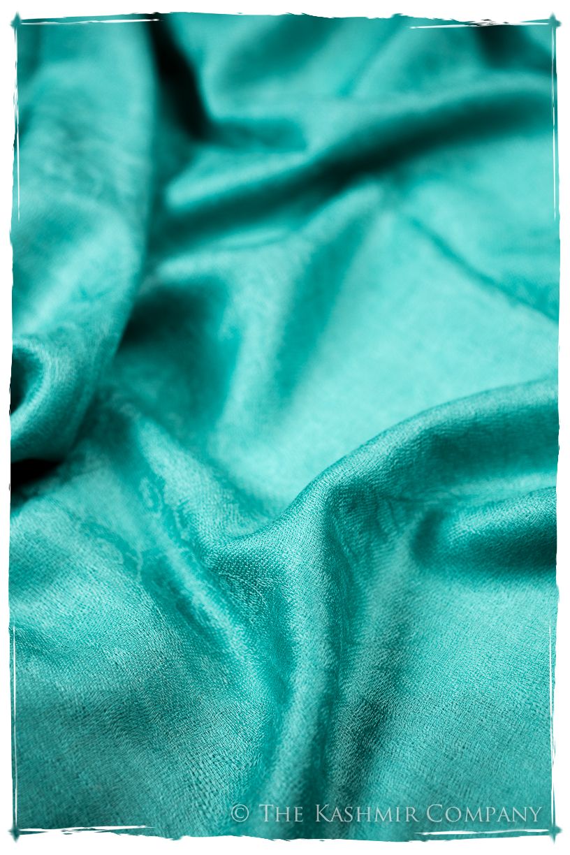 Jacquard Paisley Aruba Cashmere Scarf