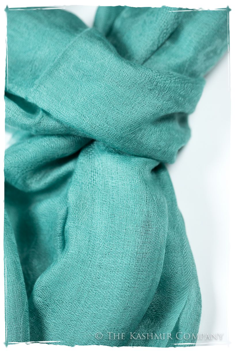 Jacquard Paisley Aruba Cashmere Scarf