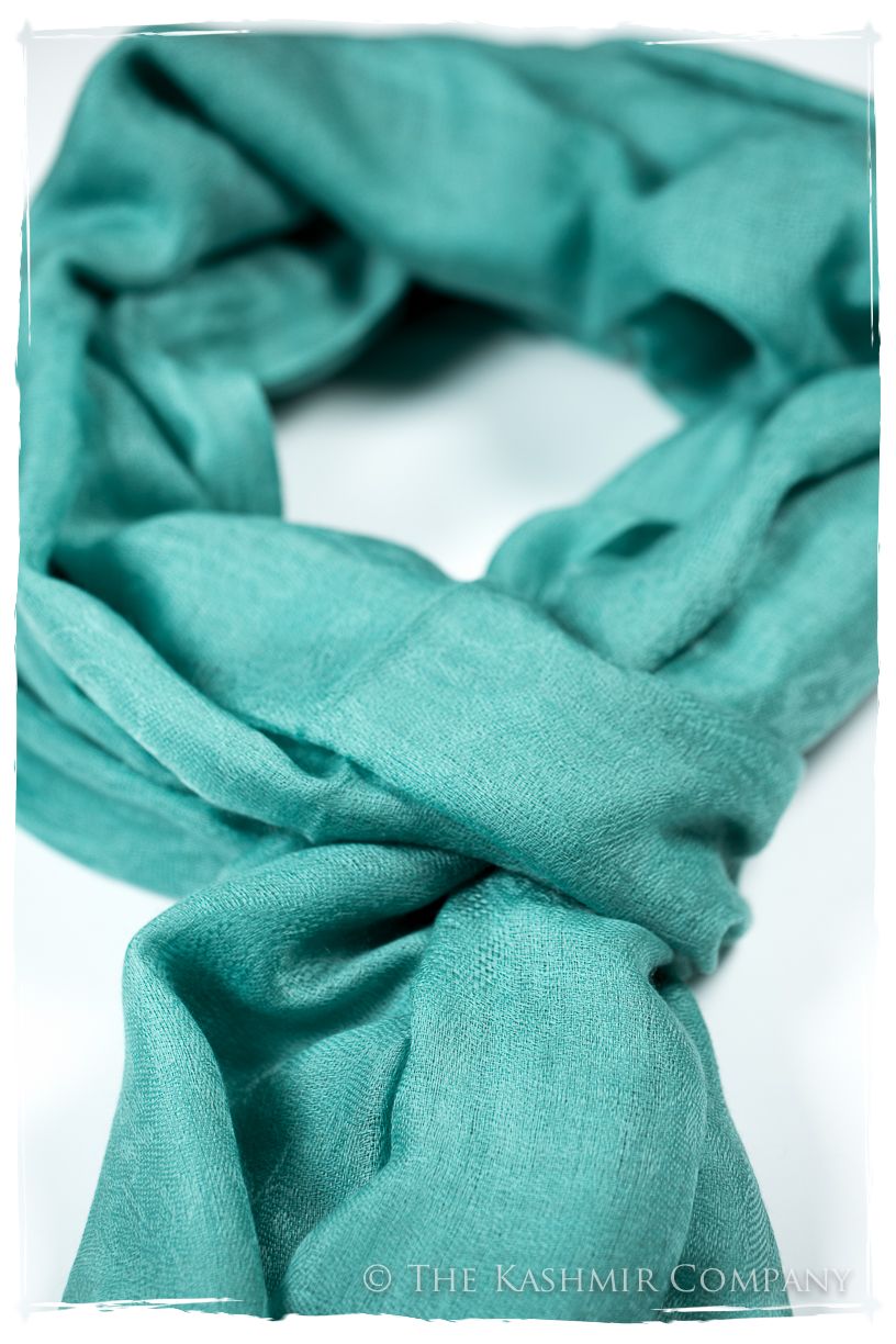 Jacquard Paisley Aruba Cashmere Scarf