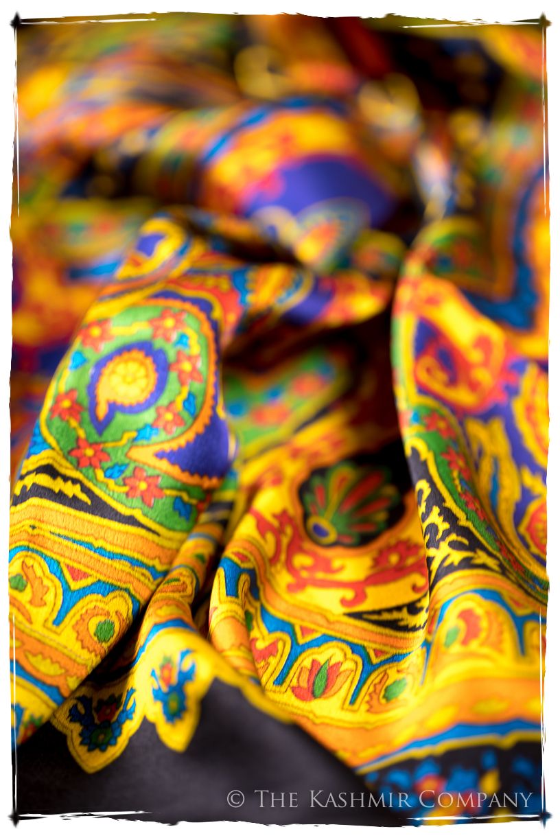 Ermentrude of Orléans Cashmere Square Silk Scarf