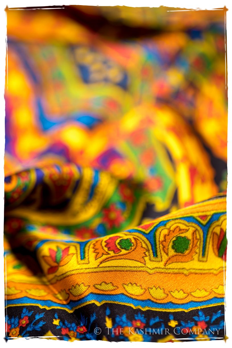 Ermentrude of Orléans Cashmere Square Silk Scarf