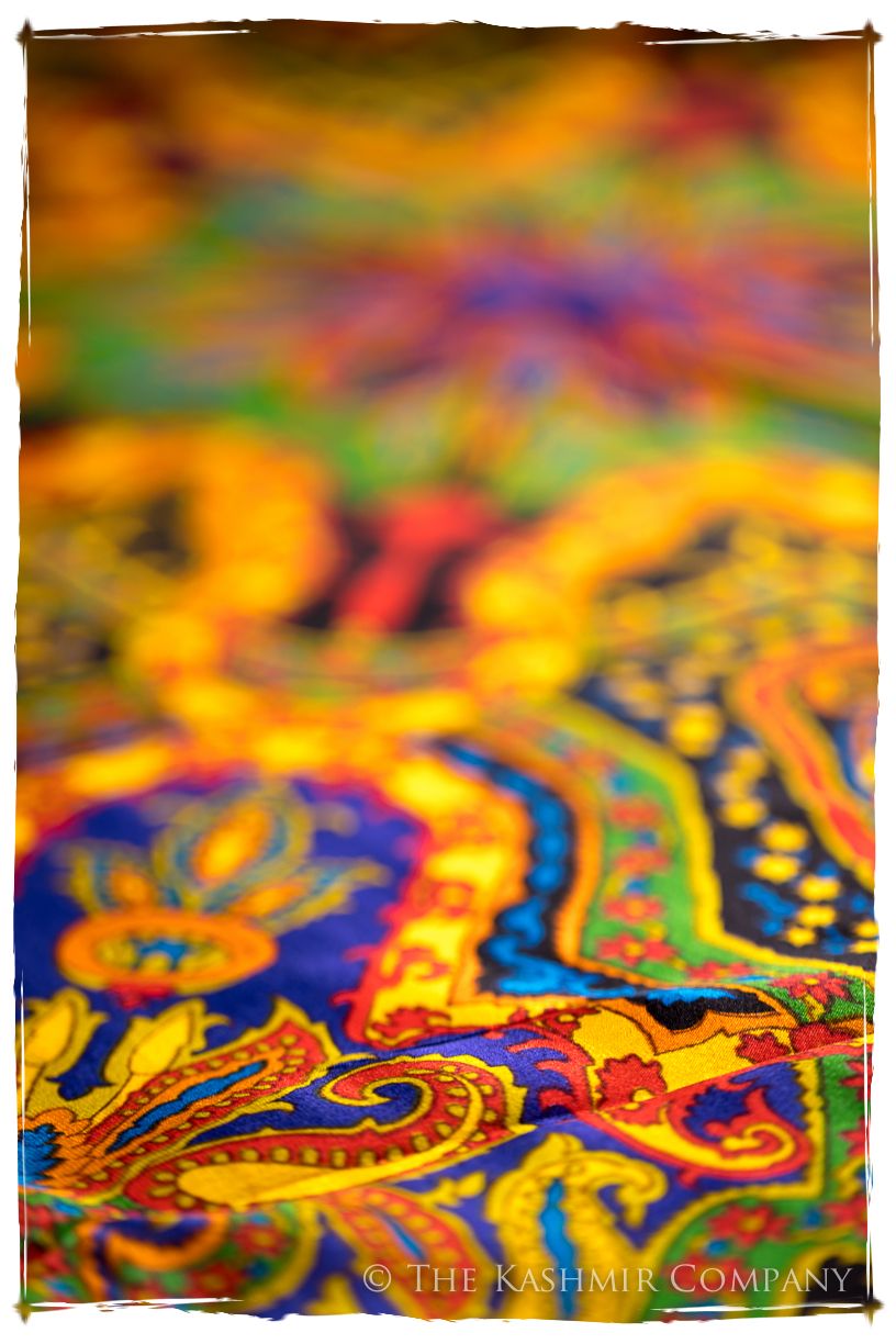 Ermentrude of Orléans Cashmere Square Silk Scarf