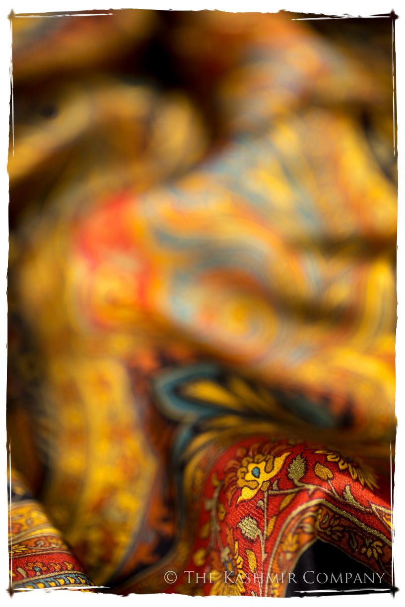 Isabélla of Aragon Cashmere Square Silk Scarf