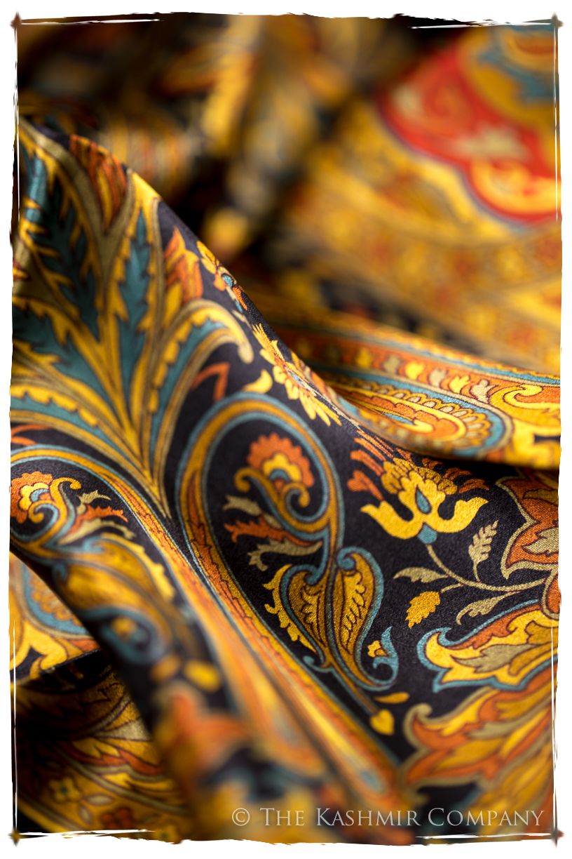 Isabélla of Aragon Cashmere Square Silk Scarf