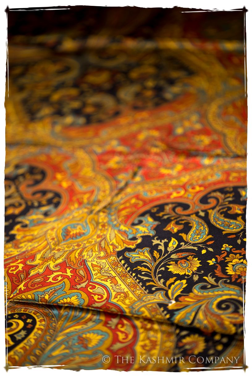 Isabélla of Aragon Cashmere Square Silk Scarf