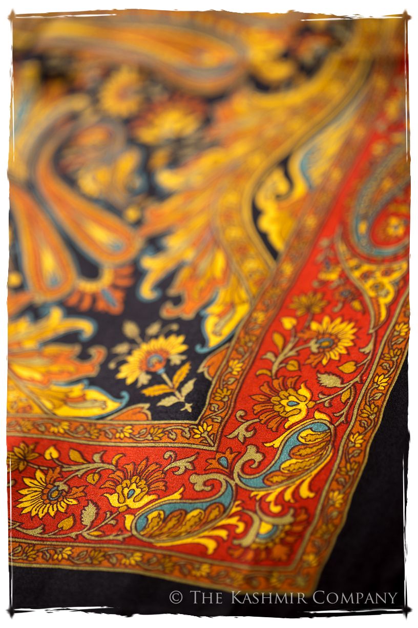Isabélla of Aragon Cashmere Square Silk Scarf
