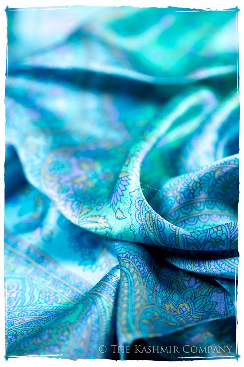 Eleanor of Aquitaine Cashmere Square Silk Scarf
