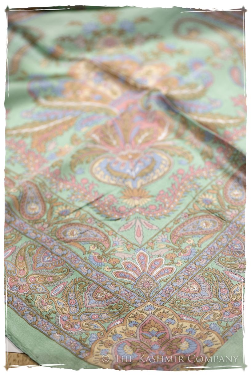 Charlotte of Savoy Cashmere Square Silk Scarf