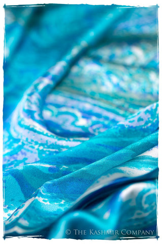 Constance of Arles Cashmere Square Silk Scarf