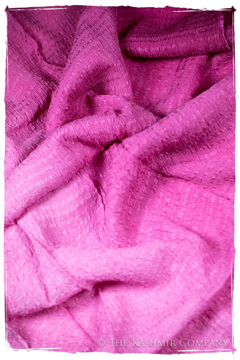 Orchid Crush Organic Silk Scarf