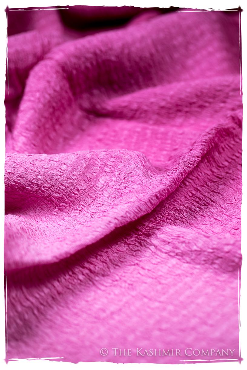 Orchid Crush Organic Silk Scarf