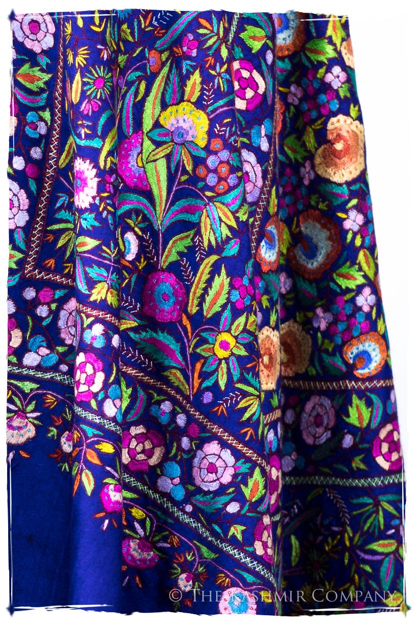 Fleur Tropicale Capri - Grand Pashmina Shawl