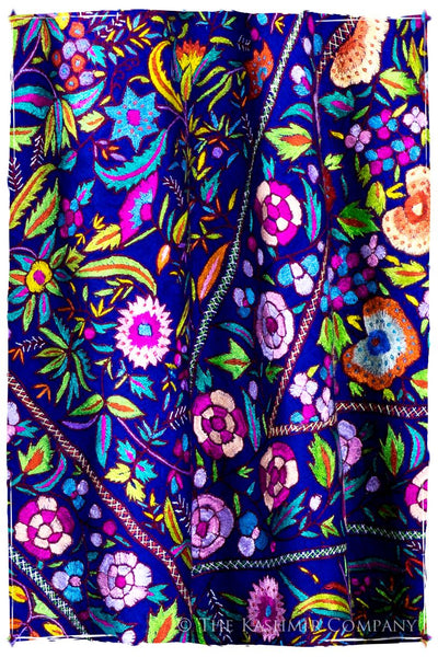Fleur Tropicale Capri - Grand Pashmina Shawl